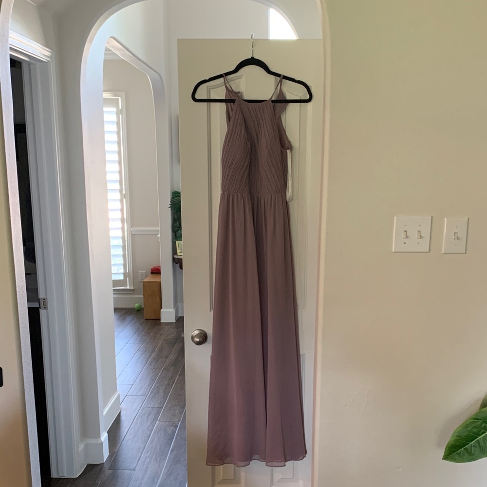 Azazie Lavender Maxi Dress